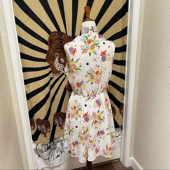 🌈 Gorgeous rainbow fruit art dress - Picture 7 of 11